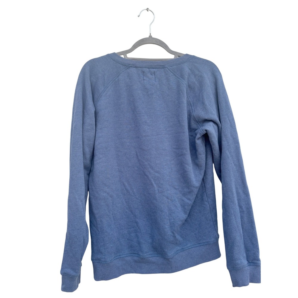 Salty Life Salty Vibes Blue Graphic Sweatshirt Adult Large‎ V Neck Long Sleeve - Picture 2 of 4